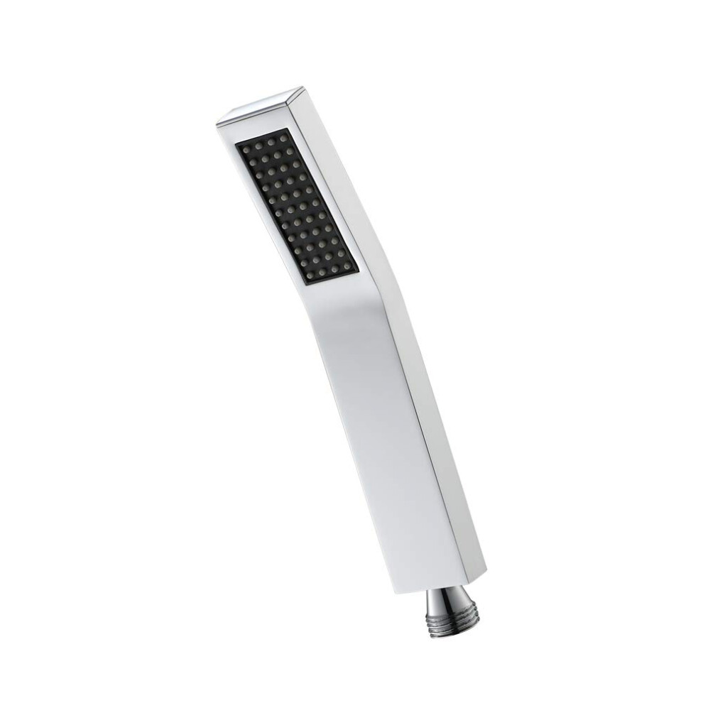 Handheld Shower Head Abs Chrome Finish, 3Mode Spray, Watersaving Pressure, Pause Button, Universal Fit 9189345139062