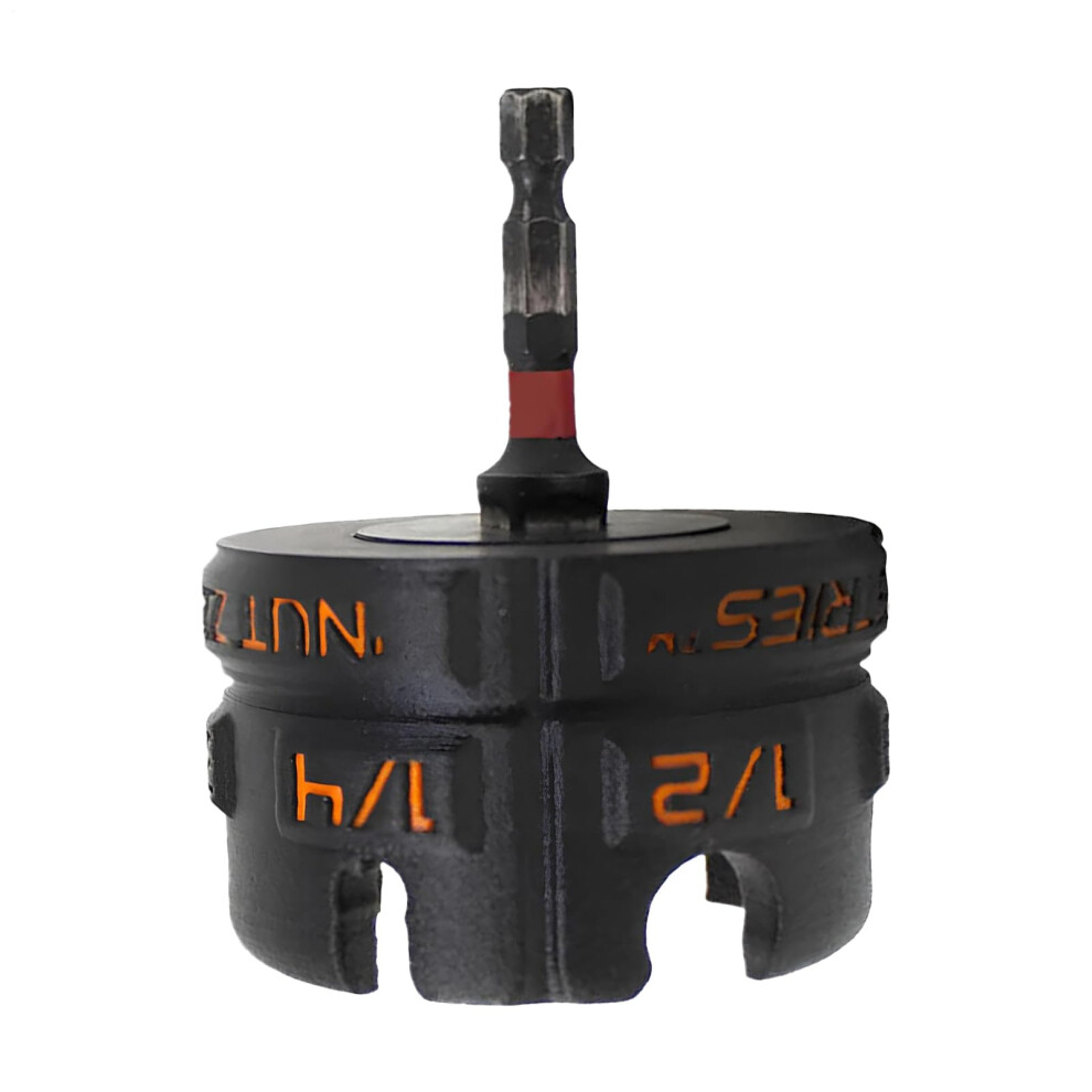 Nut Setter Tool, Steel Construction, Drill Bit Socket Wrench Set Ergonomic, Timesaving Fastener Assembly 9426802384284