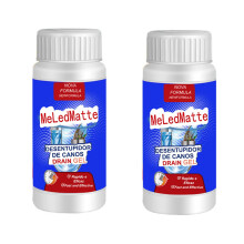 Meledmatte 2 Bottles Powerful Pipe Excavator for Kitchen Toilet Plumbing Cleaning Tool