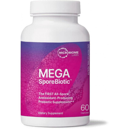 Microbiome Labs MegaSporeBiotic 60 capsules