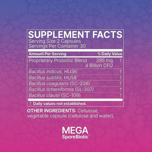 Microbiome Labs MegaSporeBiotic 60 capsules 1