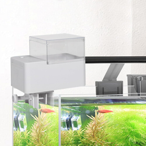 Automatic Fish Feeder with Smart Daily Programming, Waterproof Design for Aquariums and Vacation 1