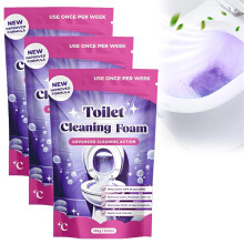 Fizzclean Toilet Cleaner, Fizzclean WC Cleaner, CleanLix Toilet Cleaning Foam (3 pieces)