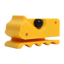 Cardboard cutter for scratch pads, corrugated sheets, paper cutter, cutting tool, creative cutting tool for crafting, blade not included, yellow