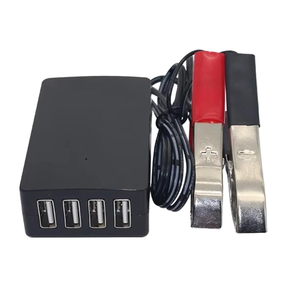 Car Power Inverter 12V To 24V Converter With Fast Multidevice Charging For Trucks And Rvs 9365049059633