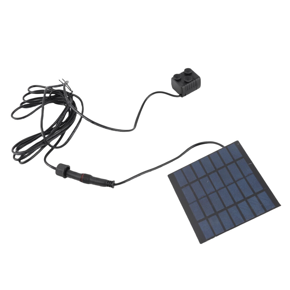 Solar Fountain Pump For Bird Bath And Garden, Solar Powered Pond Aerator With Multiple Spray Nozzles 9412369322258