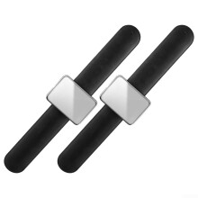 Magnetic Wrist Sewing, Pincushion Bracelet for Needles, Pins (2pcs)