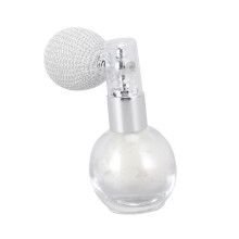 Powder Sprayer Glitter Spray Tool for Makeup and Body Oil Transparent for Skin Types for Special Occasions and Parties Pearl White