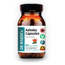 DR WAKDE'S Ashoka Capsules (Saraca asoka) - 60 Veg Caps | Women's Health & Uterine Support* | Vegan, Plant-Based