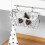 Hanging Storage Organizer, Bedside Caddy with Fully Covered Hook and Loop Fasteners, Adjustable Straps, and Space-Saving Design for Any Room 2