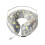 Inflatable Collar with Clear Baffle, Soft Cone for Cats for After Surgery and Adjustable Ref: 1487 1