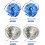 Inflatable Collar with Clear Baffle, Soft Cone for Cats for After Surgery and Adjustable Ref: 1487 4