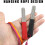 Grinding Stone for Fish Hooks, Double-Sided Sharpener Tool, Black Fishhook Sharpening File, Durable Fishing Accessory 4