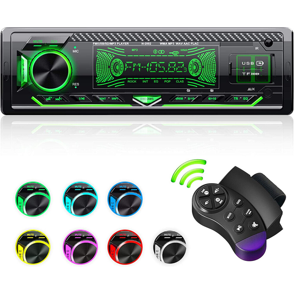 Smart Car Receiver, Bluetooth Hands-Free Calling, Fm Radio, Push-To-Talk, Quick Charge, Mp3 Player, Usb Input, Enhance Your In-Car Entertainment With 9405630152432