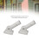 Sturdy Aluminium Flag Pole Bracket 180 Adjustable Wall Holder 2Pcs 5