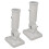 Sturdy Aluminium Flag Pole Bracket 180 Adjustable Wall Holder 2Pcs 14