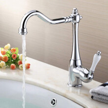 Kitchen Sink Faucet Rustic Brass Mixer Tap For Drinking Water Faucet, Nostalgic Copper Or Gold Handles