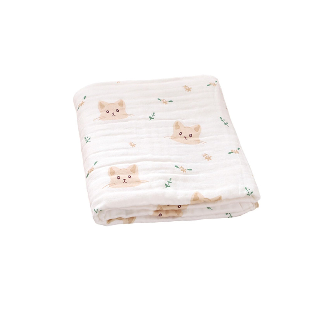 Cotton Baby Blanket FourLayer Breathable Multipurpose Bath Towel For Home And Travel Lightweight
