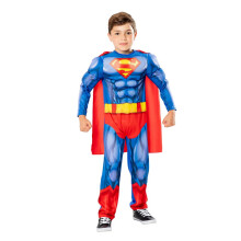 (3-4 Years, Blue/Red) Superman Childrens/Kids Costume