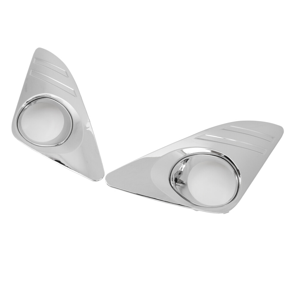 Pair Fog Cover Trim For Toyota Camry Replacement Light 7891368832081