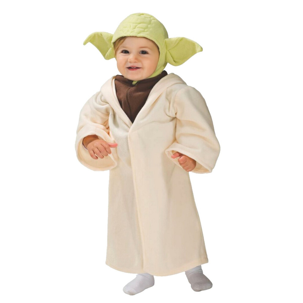 Star Wars (2-3 Years, Cream/Brown/Green) Baby Yoda Costume