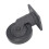 5 Inch Plastic Caster Wheel, 400lb Load, Silent Rubber Swivel Replacement 16