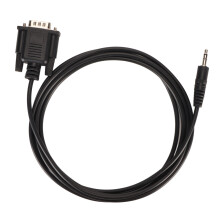 DB9 Male to DC3.5mm Male Serial Cable Plug and Play Wear-Resistant PVC