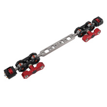 Articulating Arm with Dual Ballhead 12in Extension, 4.4lb Load