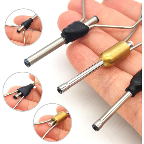 Fly Tying Bobbin Holder For Fly Fishing Spool Thread Holder Flared Bobbin 2