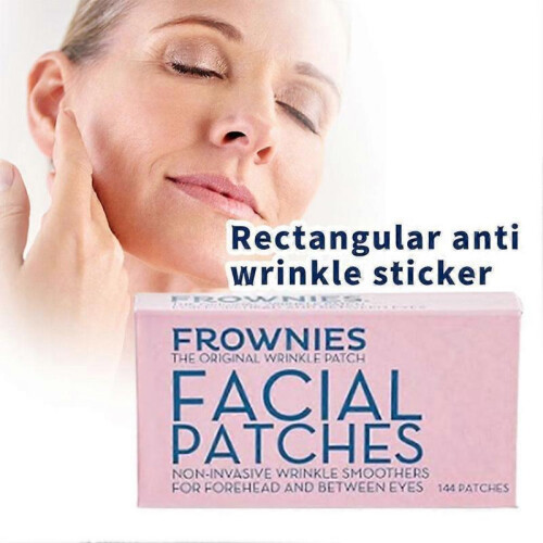 Anti-Wrinkle Patch - Rectangular, for Forehead & Nasolabial Folds, Firming & Lifting 2