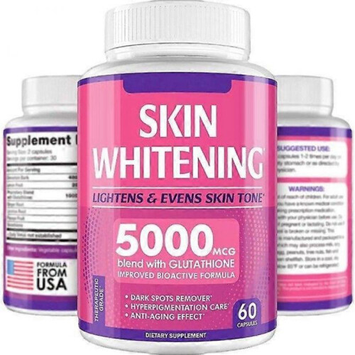 (2pc) glutathione, skin whitening, anti-aging