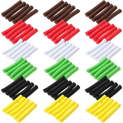 Fishing Foam Stick Lightweight Cylinder Float Baits For Fly Tying 10 Pcs 2