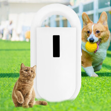 Pet Microchip Scanner for Dogs Cats Rabbits, Handheld FDXB ISO11784/85 Reader with OLED Display