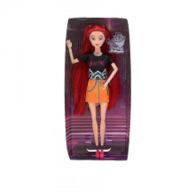 (1-Person Mira) K-POP Demon Hunter Girl Group Vinyl Dolls LumimiraZoe 11-inch Collectible Toy Set - Purple, Red, Blue Hair, 3-Pack Bundle