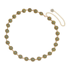 Aesthetic Waist Chain for Women Waist Chain-01 Golden 4109