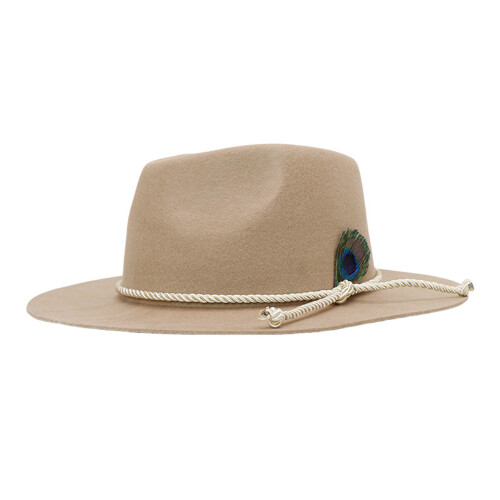 Distressed Woolen Top Hat Classical Gentleman Design-CM L