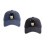 Cotton Baseball Hat With Sun Hat Backband-Navy Blue Figure 2 5