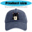 Cotton Baseball Hat With Sun Hat Backband-Navy Blue Figure 2 4