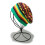 Comfortable Stretchable Jamaican Beret Hat Rainbow Color Soft-F 6