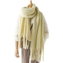 Écharpe d'hiver Simple en Polyester, couvre-chef, châle-16