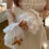 Nylon Lace Arm Sleeves Adjustable Closure For Elegant-White 7