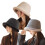 Usage chaud mince de climat du polyester 200g de chapeau-Gris 6