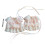 Nylon Lace Arm Sleeves Adjustable Closure For Elegant-White 4