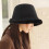 Usage chaud mince de climat du polyester 200g de chapeau-Gris 2