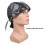 Casquette en cuir PU avec strass, sangle-Style double épée 5