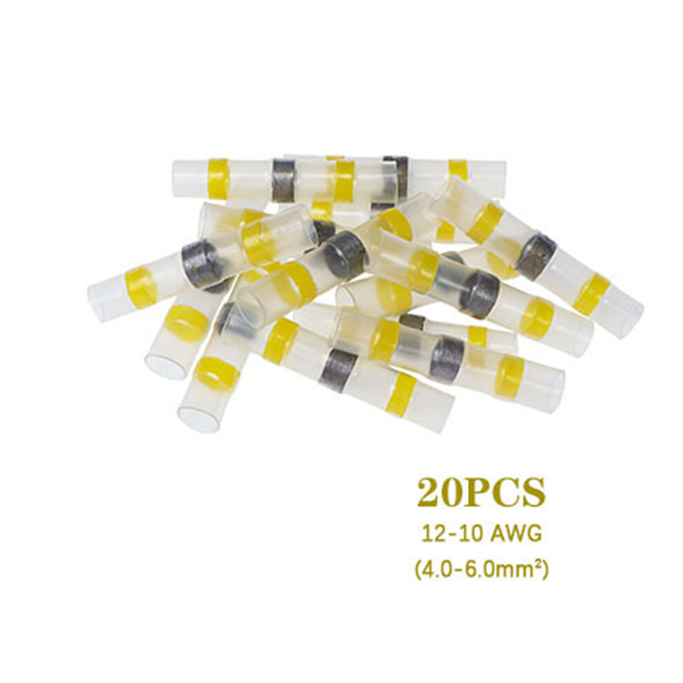 Crimpless Solder Seal Connectors, Strain Relief Transparent Sleeve Technology, Transparent Sleeve Corrosion Free For Automotive Trailer Motorcycle And 9088527630536