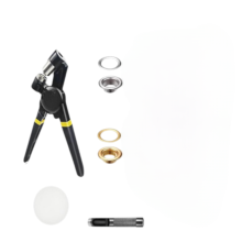 Handheld Press Pliers Tool for Marine and Outdoor Use, Grommet Pliers Kit with Space-Saving Hanger Loop and Easy Alignment System, Grommet Installatio