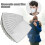 Replaceable Filter Insert for PM2.5 Protection, 5 Layer Filtration with Activated Carbon and Dustproof Technology, Breathable Air Pollution Defense Co 4