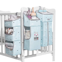 Safe Skin-Friendly Nursery Organizer, Hanging Diaper Caddy With Large Capacity Pockets, Compatible With Cribs, Strollers, And Bassinets, Ergonomic Des