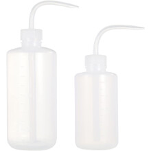 Knijpfles met smalle opening voor nauwkeurige dosering, wasbare fles met flexibele, transparante fles, Boston Round-vorm, gemakkelijk vast te pakken